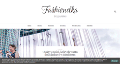 Desktop Screenshot of fashionelka.pl